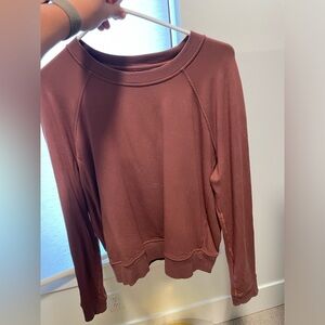 Lululemon crewneck, so cozy and cute just no longer fits!